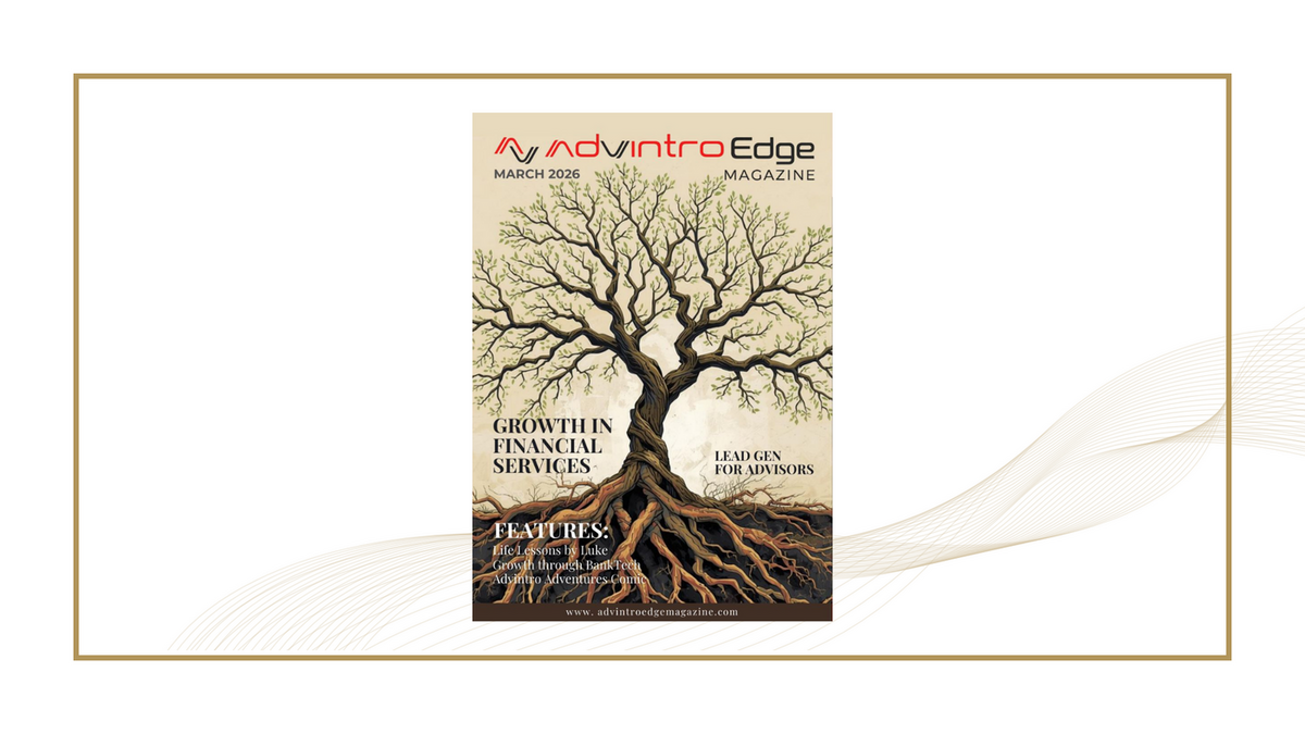 AdvintroEdge magazine feature on Clarista's zero-copy AI architecture, recovering up to 65% of operational time for wealth advisors at scale.